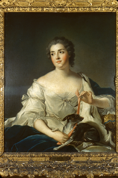 Portrait Of Marquise D'Argenson by Jean-Marc Nattier