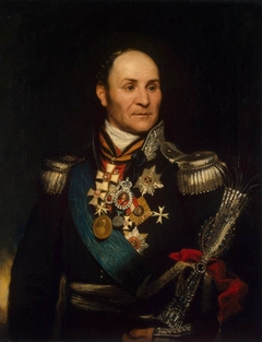 Portrait of Matvey I. Platov (1751-1818) by Thomas Phillips