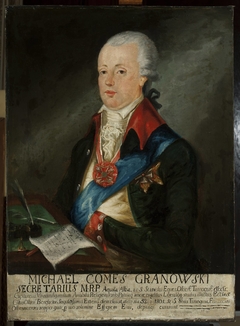 Portrait of Michał Granowski by nieznany malarz polski