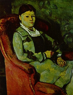 Portrait of Mme. Cézanne by Paul Cézanne