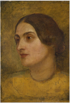 Portrait of Mrs Caroline Norton (née Sheridan),  (1808-1877), Poet by George Frederic Watts