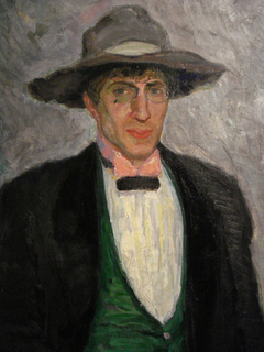 Portrait of Nikolai Astrup by Bernhard Folkestad