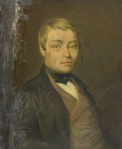 Portrait of Rudolf Johannes van den Brink, Oldest Son of Hendrik Arend van den Brink by Louis Moritz