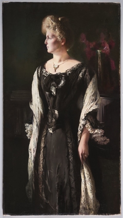 Portrait of Sophie Wolfers by Firmin Baes