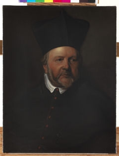 Portrait of the Antwerp bishop Joannes Malderus by Balthasar van Meurs