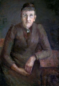 Portrait of the Artist's Mother, Therese b. Ottesen by Oluf Wold-Torne