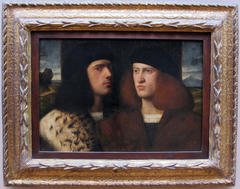 Portrait of Two Young Men by Giovanni Cariani