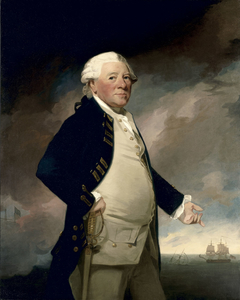 Portrait of Vice-Admiral Sir Hyde Parker, 5th Baronet (1714-1782) by George Romney