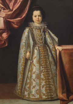 Portrait of Vittoria della Rovere (1622-1694) aged 4 or 5 by Lorenzo Lippi