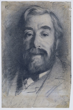 Portret van de kunstschilder Anton Mauve by Willem Witsen