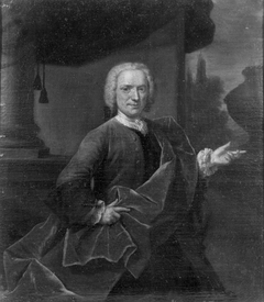 Portret van Paul Engelbert Martens (1713-1780) by Jan Maurits Quinkhard