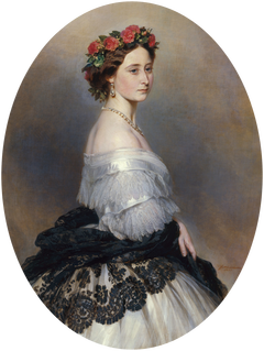 Princess Alice (1843-78), later Grand Duchess of Hesse by Franz Xaver Winterhalter