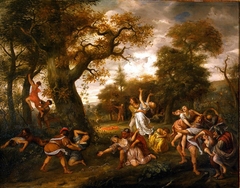 Rape of the Sabine Women by Jan Steen