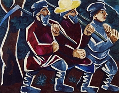 Reapers by Natalia Goncharova