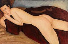 Reclining Nude from the Back by Amedeo Modigliani