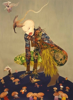 Riding Death in My Sleep by Wangechi Mutu