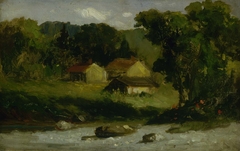 Rocky Farm, Newport by Edward Mitchell Bannister