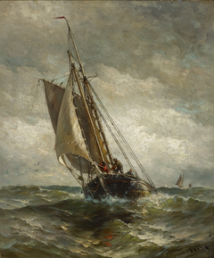 Running for an Anchorage by Harry Chase