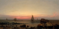 Sailing off the Coast by Martin Johnson Heade