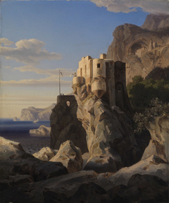 San Francesco bei Amalfi by Ernst Fries