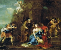 Scene from Shakespeare's The Tempest by William Hogarth