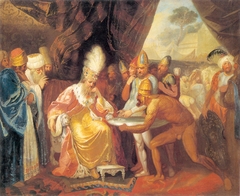 Scythian Messengers Meet the Persian King Darius I by Franciszek Smuglewicz