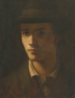 Self-portrait by Heinrich Faust