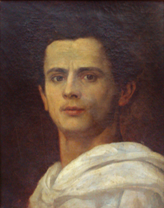 Self-portrait by José Ferraz de Almeida Júnior