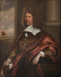 Sir Thomas Wenman, later 2nd Viscount Wenman (1596 - 1664) by attributed to Henry Stone