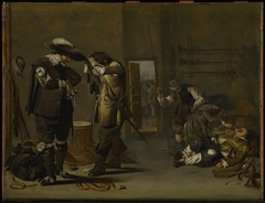 Soldiers Arming Themselves by Jacob Duck