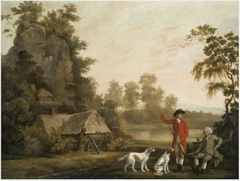 Sportsmen at Rest by George Stubbs