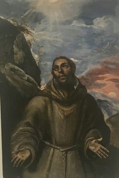 St Francis Receiving the Stigmata by El Greco