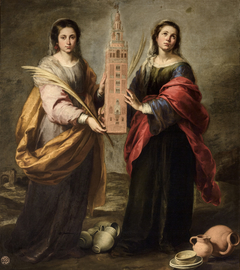 St. Justa and St. Rufina by Bartolomé Esteban Murillo