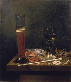 Still Life with Pass Glass by Jan Jansz van de Velde