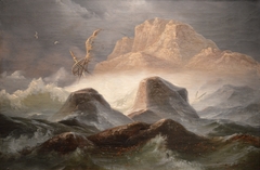 Storm on the Norwegian Coast by Knud Baade