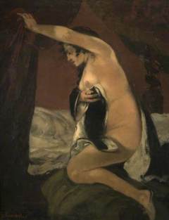 Study for Venus in Venus and Psyche by Gustave Courbet