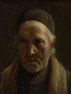 Study of an old man by Gerke Henkes