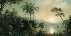 Sunrise in Nicaragua by Martin Johnson Heade