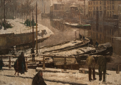 Thaw in Ghent by Albert Baertsoen