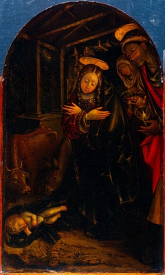 The Adoration of the Christ Child by Defendente Ferrari