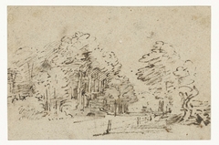 The Amstelveenseweg Outside of Amsterdam by Rembrandt