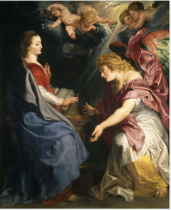 The Annunciation by Peter Paul Rubens