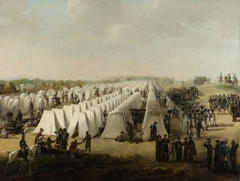 The Army Camp at Rijen by Unknown Artist