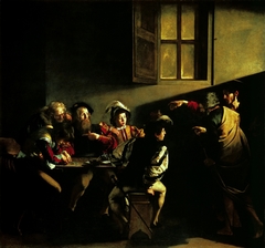 The Calling of St Matthew by Caravaggio