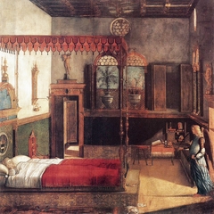 The Dream of St. Ursula by Vittore Carpaccio