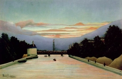 The Eiffel Tower by Henri Rousseau