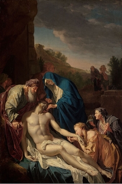 The entombment of Christ by Adriaen van der Werff