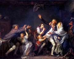 The Father's Curse - The Ungrateful Son by Jean-Baptiste Greuze