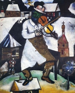 The Fiddler by Marc Chagall