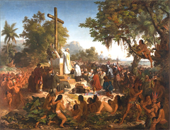 The First Mass in Brazil by Victor Meirelles